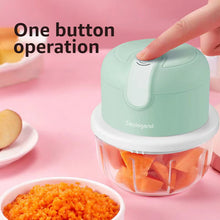 Load image into Gallery viewer, Sealegend Electric Mixer Garlic Puree Artifact Kitchen Household Blender Wireless Food Electric Mixer, Suitable for Ginger, Chili, Fruit, Meat