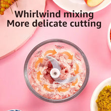 Load image into Gallery viewer, Sealegend Electric Mixer Garlic Puree Artifact Kitchen Household Blender Wireless Food Electric Mixer, Suitable for Ginger, Chili, Fruit, Meat