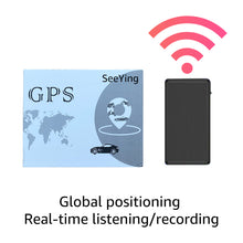 Load image into Gallery viewer, SeeYing Global Positioning System Apparatus Mobile Phone Remote Tracking Car Vehicle Tracking Instrument Recording Equipment