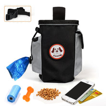 Load image into Gallery viewer, PetOde Dog Treat Bag with Quick Access to Snacks Toys & Built-in Poop Bag Dispenser Convenient to Use with 3 Ways to Wear for Training Traveling & Walking