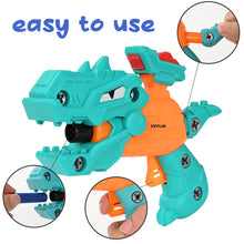 Load image into Gallery viewer, VEYLIN Toy Guns Dinosaur Boys Soft-Bullet-Gun Toy with 6 Soft Foam Darts, Shooting Game for Indoor, Outdoor