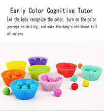 Load image into Gallery viewer, Colorful Wooden Peg Board Beads Game,