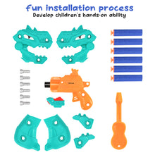 Load image into Gallery viewer, VEYLIN Toy Guns Dinosaur Boys Soft-Bullet-Gun Toy with 6 Soft Foam Darts, Shooting Game for Indoor, Outdoor