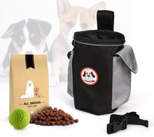 Load image into Gallery viewer, PetOde Dog Treat Bag with Quick Access to Snacks Toys & Built-in Poop Bag Dispenser Convenient to Use with 3 Ways to Wear for Training Traveling & Walking