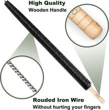 Load image into Gallery viewer, Kvtuik Scrubbing Brushes 2 Pack Dryer Vent Cleaner Kit Lint Remover Brush Dryer Lint Brush Vent Trap Cleaner Tools Long Flexible Refrigerator Coil Brush