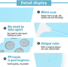 Load image into Gallery viewer, (30% OFF) Educational folding clothes board for kids + design painting art ruler