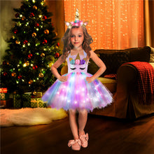 Load image into Gallery viewer, Christmas Rainbow Tutu Skirts