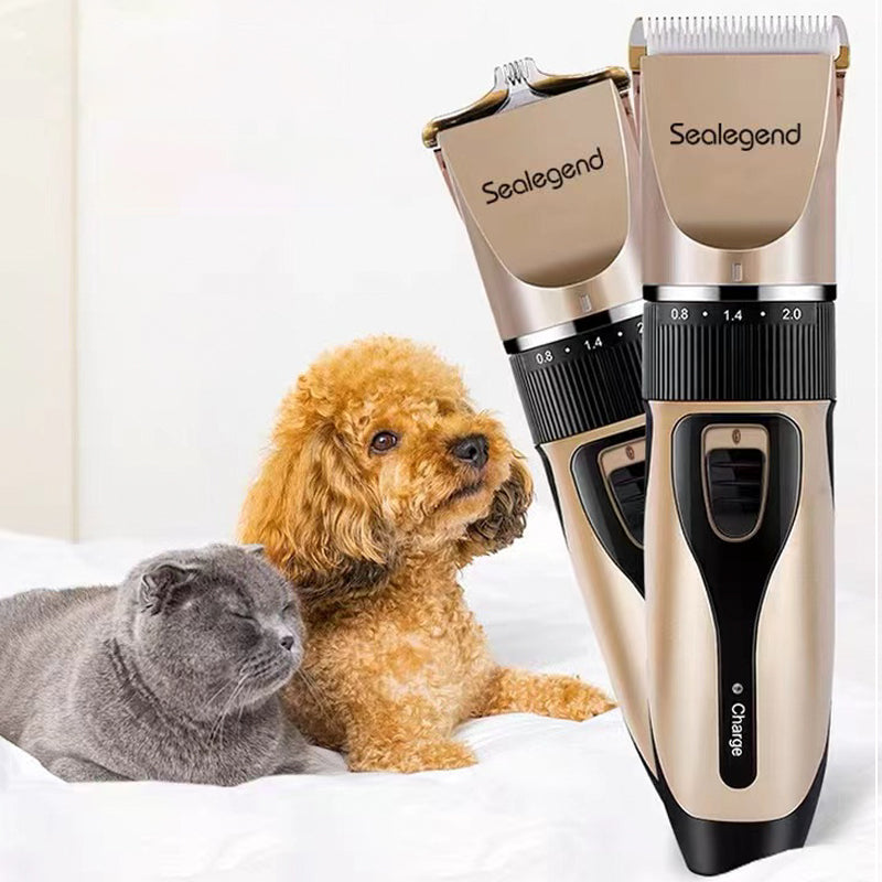 Sealegend Hair Clipping for Animal Pet Electric Pushing Scissors Hair Shaver for Cats and Dogs