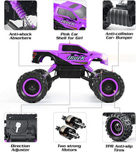 Load image into Gallery viewer, Geniusidea Toy Vehicle RC Cars 1:12 Scale Remote Control Car with Rechargeable Batteries and Dual Motors Off Road RC Trucks, Rc Racing Car Gift for Kids
