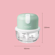 Load image into Gallery viewer, Sealegend Electric Mixer Garlic Puree Artifact Kitchen Household Blender Wireless Food Electric Mixer, Suitable for Ginger, Chili, Fruit, Meat
