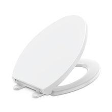 Load image into Gallery viewer, Holikme Toilet Seats Elongated Soft Close Toilet Cover Built with Non-slip Rubber Bumpers No Slam Slow Close Toilet Lid Easy to Install with Metal Bolts for Standard Elongated Oval Toilets toilets
