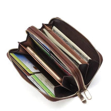 Load image into Gallery viewer, SleepFun Wallet Handbags New Men&#39;s and Women&#39;s Long Wallets Large Capacity Zipper Mobile Phone Bag Money Clip Hand Grab Bag
