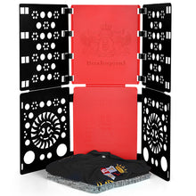 Load image into Gallery viewer, Boxlegend v3 TShirt Folder Shirt Folding Board (Fashionable red&amp;black splicing color)
