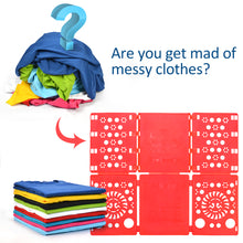 Load image into Gallery viewer, Boxlegend V3 Shirt Folding Board t Shirts Clothes Folder-Solid Color Upgrade Style Red
