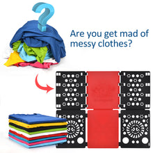 Load image into Gallery viewer, Boxlegend v3 TShirt Folder Shirt Folding Board (Fashionable red&amp;black splicing color)
