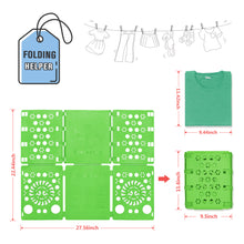 Load image into Gallery viewer, Boxlegend V3 Shirt Folding Board t Shirts Clothes Folder-Solid Color Upgrade Style Green
