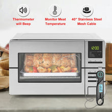 Load image into Gallery viewer, Lavatools Thermometers 2-in-1 Instant Read Meat Thermometer for Grill Oven &amp; Cooking Waterproof Ultra Fast Thermometer with Backlight &amp; Calibration Digital Food Probe for Kitchen, Outdoor Grilling
