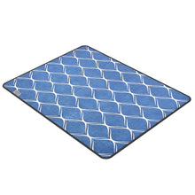 Load image into Gallery viewer, Tri-Fold Chair Mat for Carpet and Hardwood Floor Desk Chair Mat Jacquard Woven Surface Floor Protectors for Chair
