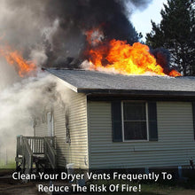 Load image into Gallery viewer, PetOde Dryer Vent Cleaner kit -Lint Remover Fireplace Chimney Brushes
