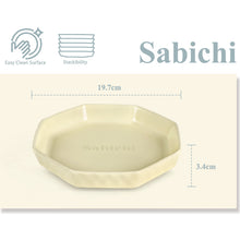 Load image into Gallery viewer, Sabichi Dessert Plates,Salad Plate,Ceramic Dinner Plate,Kitchen Porcelain Serving Dishes,Microwave for Oven or Dishwasher Safe
