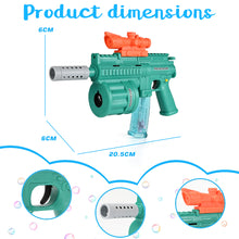 Load image into Gallery viewer, Henbrandt Toy Guns Light-Up and Musical Automatic Bubble Blower Toys with 1 Bubble Solution,Fun Summer Outdoor Party Gift for 8+ Years Old, Bubble Gun, Bubble Blower Toys for Kids Adults
