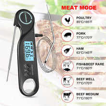 Load image into Gallery viewer, Lavatools Thermometers 2-in-1 Instant Read Meat Thermometer for Grill Oven &amp; Cooking Waterproof Ultra Fast Thermometer with Backlight &amp; Calibration Digital Food Probe for Kitchen, Outdoor Grilling
