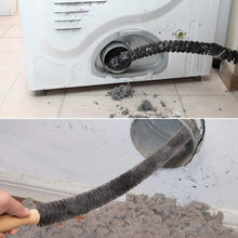 Load image into Gallery viewer, Kvtuik Scrubbing Brushes 2 Pack Dryer Vent Cleaner Kit Lint Remover Brush Dryer Lint Brush Vent Trap Cleaner Tools Long Flexible Refrigerator Coil Brush
