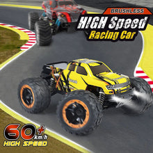 Load image into Gallery viewer, Puzcande Toy Vehicles Brushless RC Cars 60km/h 4WD High Speed Remote Control Car for Adults All Terrain Off Road Monster Truck Gifts for Boys Kids 2.4GHZ Hobby Grade Vehicles
