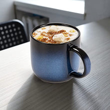 Load image into Gallery viewer, Potahouse Mugs for Coffee, 10 oz Tea Cup Anti-Chip, Anti-Crack, Mugs Set of 6,Microwave Safe and Oven Safe, Sea Blue
