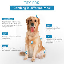 Load image into Gallery viewer, PetOde Pet Grooming Brush, Shedding Tool for Dogs &amp; Cats, Effectively Reduces Shedding by up to 90% for Short Medium and Long Pet Hair
