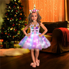 Load image into Gallery viewer, Christmas Rainbow Tutu Skirts
