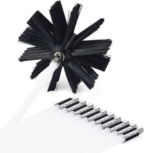 Load image into Gallery viewer, PetOde Dryer Vent Cleaner kit -Lint Remover Fireplace Chimney Brushes
